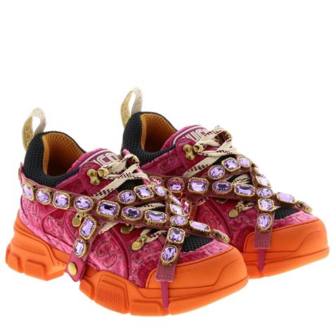 gucci flashtrek sneaker women's|gucci jeweled sneakers price.